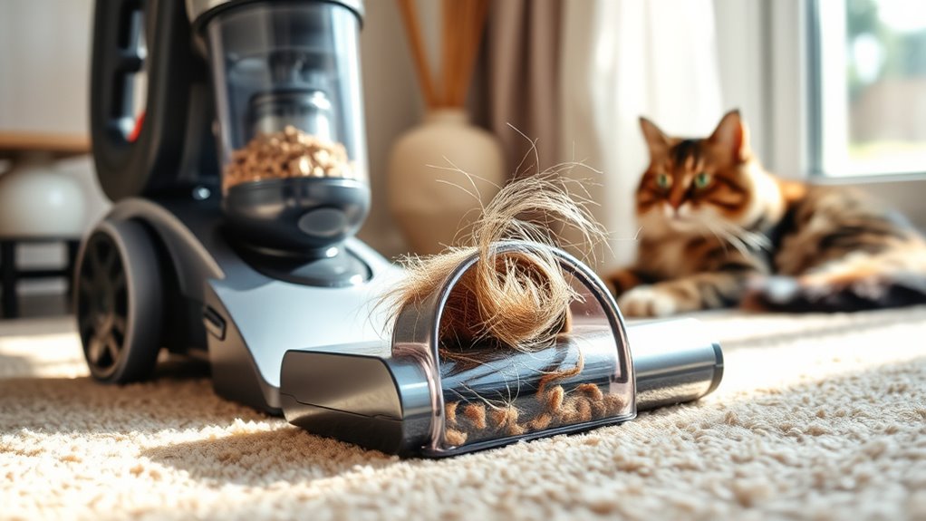 effective pet hair cleaning
