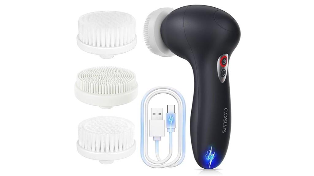 electric 3 in 1 face scrubber