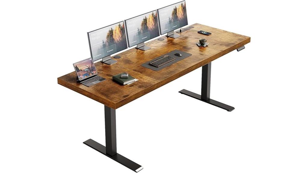 electric height adjustable desk