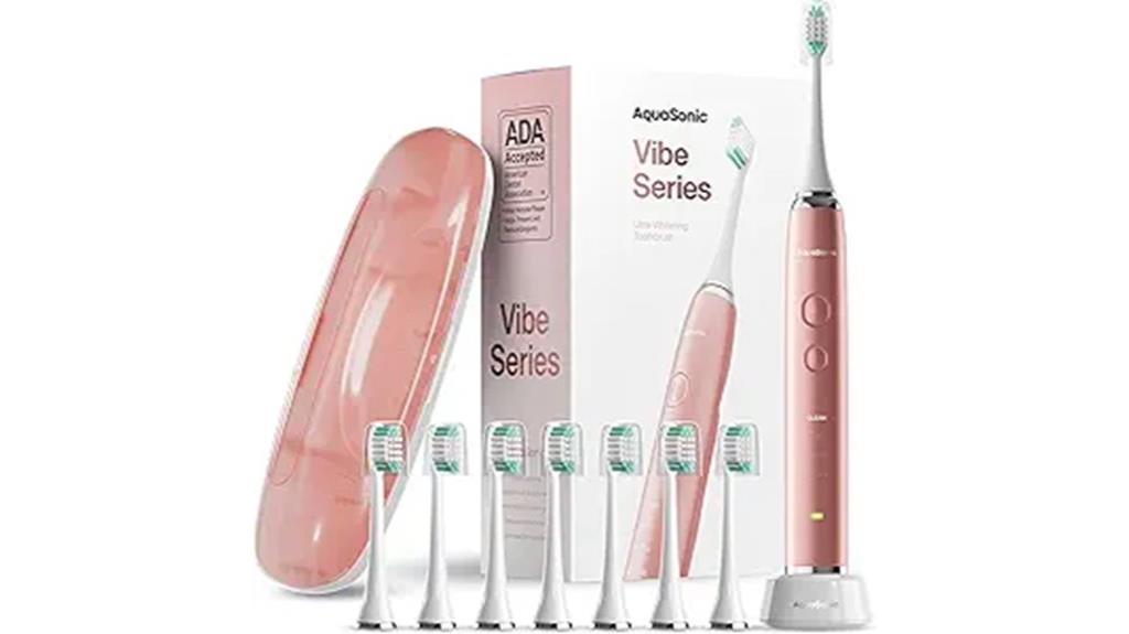 electric toothbrush with 8 heads