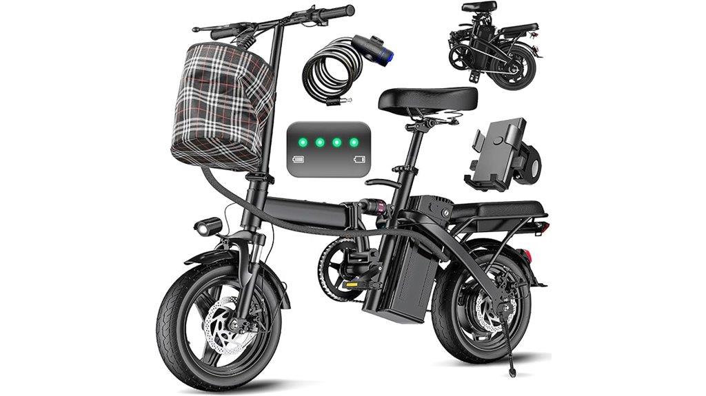 foldable adult electric bike