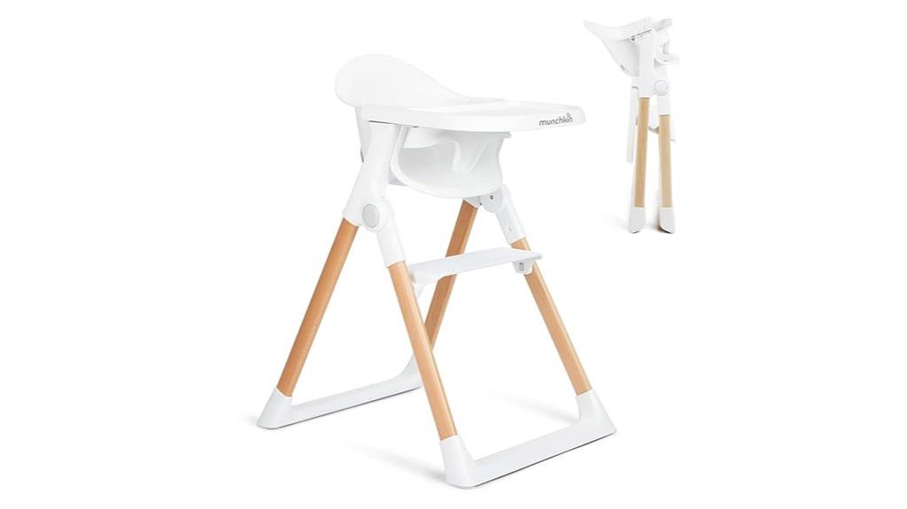 foldable easy clean baby chair