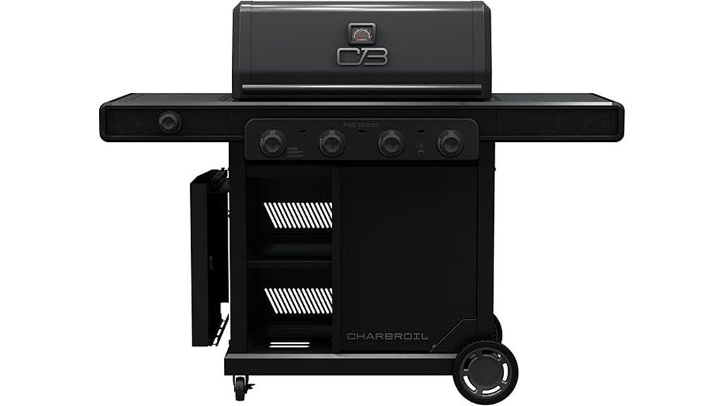 four burner infrared gas grill