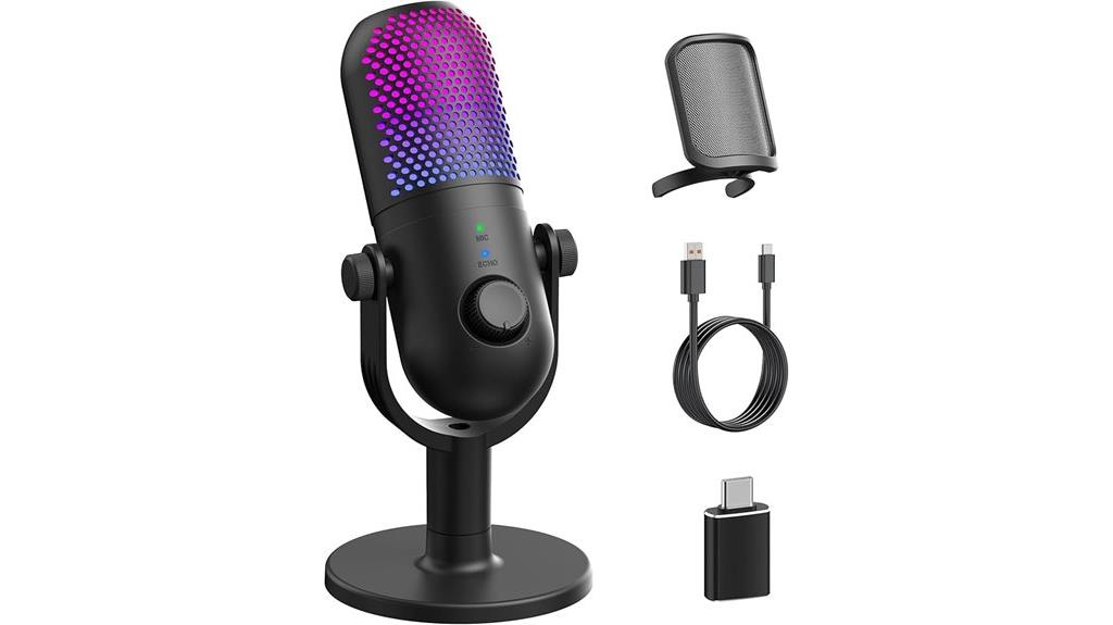 gaming usb condenser microphone