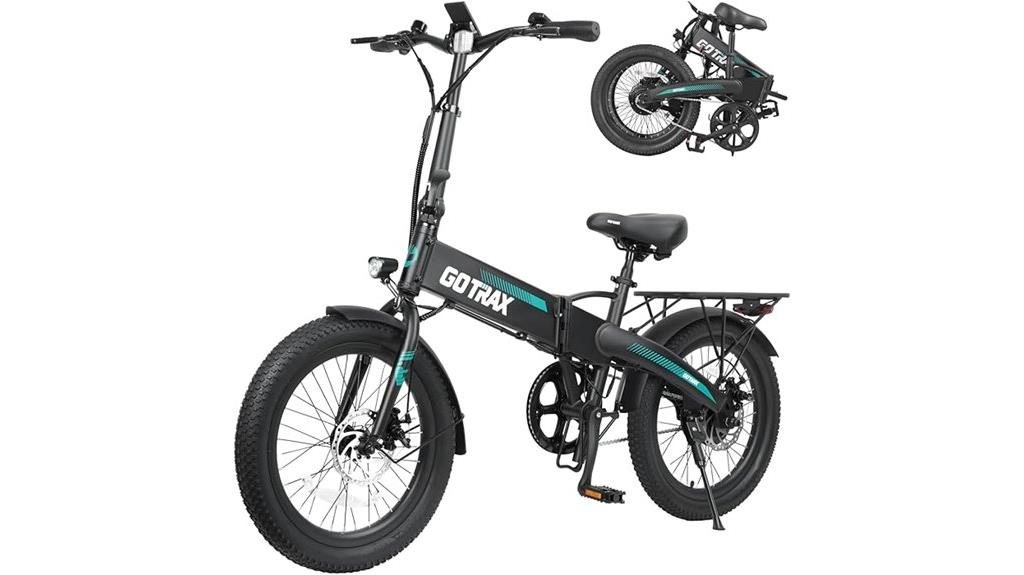 gotrax 20 foldable e bike