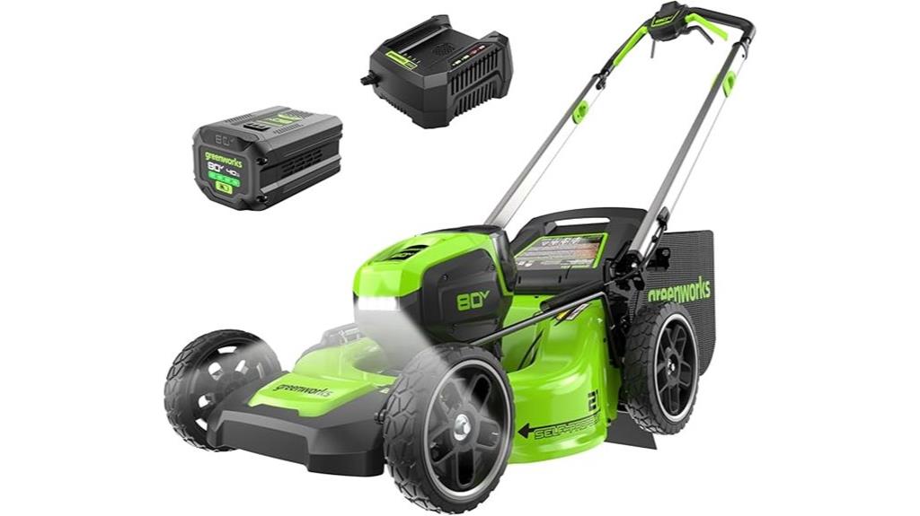 greenworks 80v mower