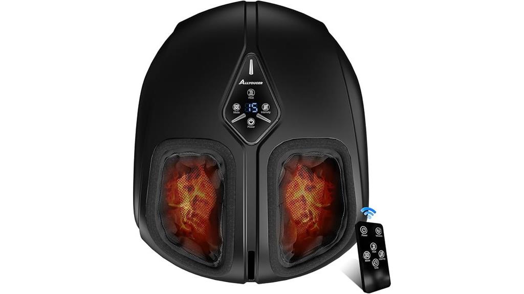 heated vibrating foot massager