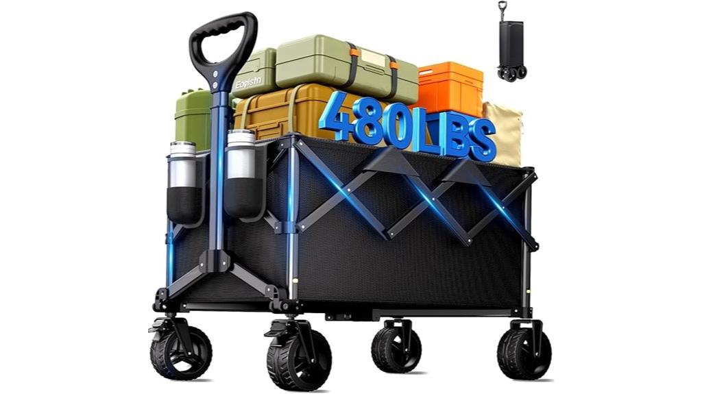 heavy duty collapsible cart