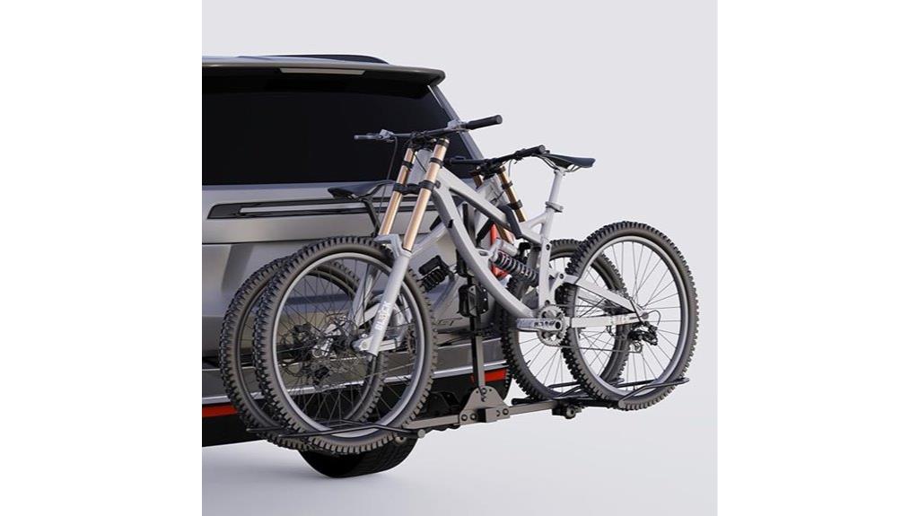 heavy duty folding bike rack