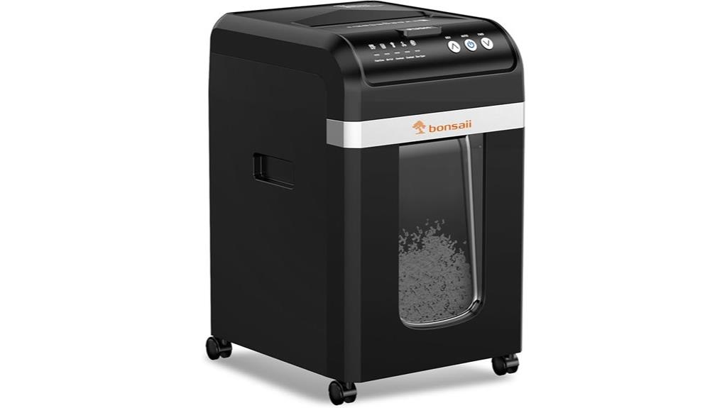 high capacity auto feed shredder