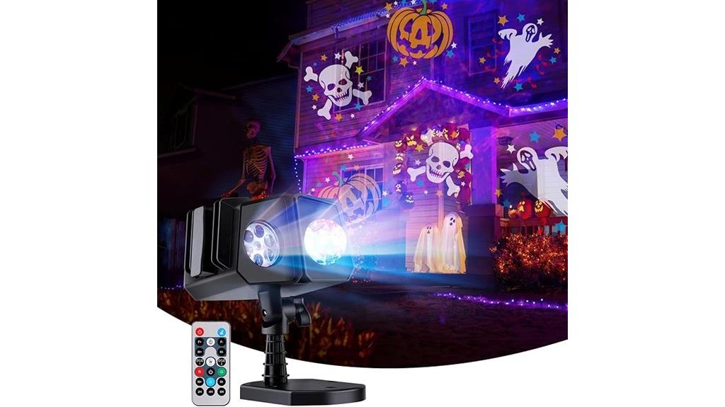 holiday themed projection lights