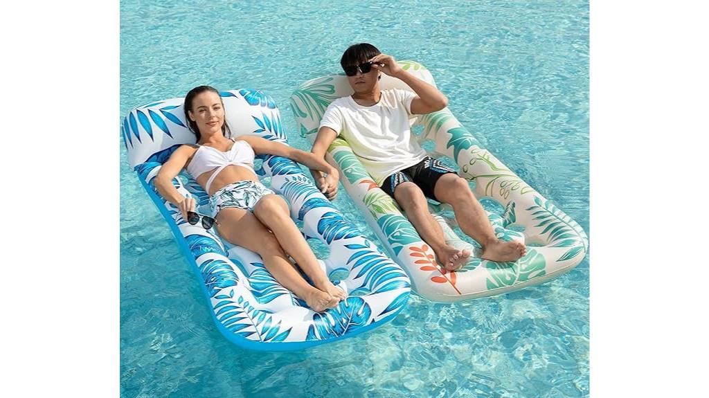inflatable pool float lounge