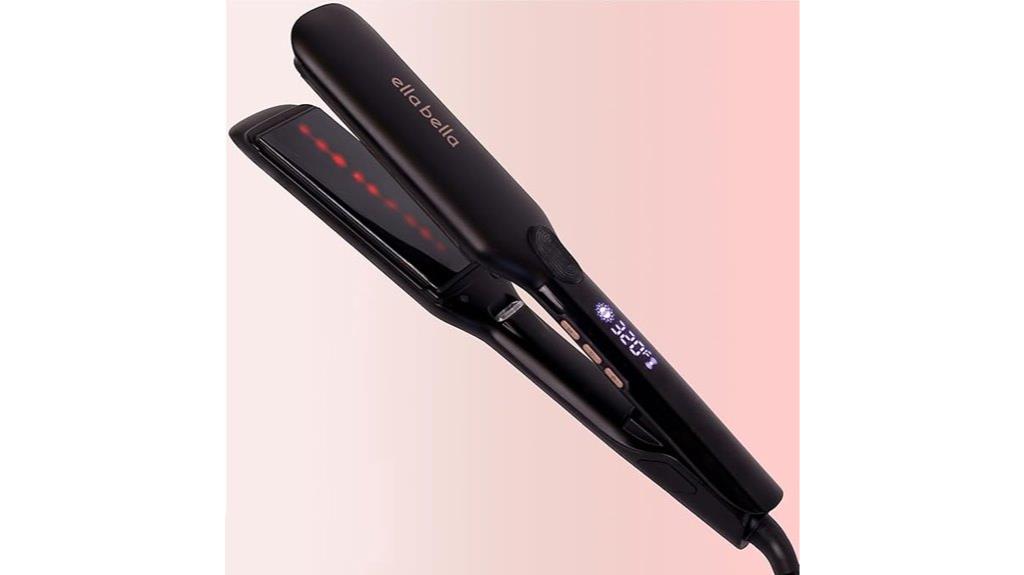 infrared titanium flat iron