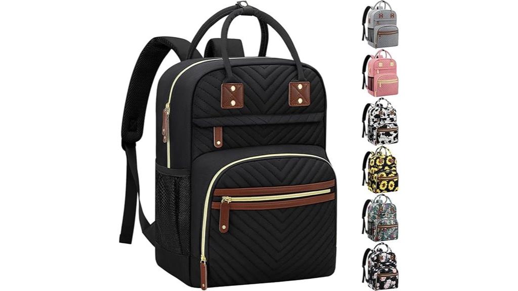 insulated compartment diaper backpack