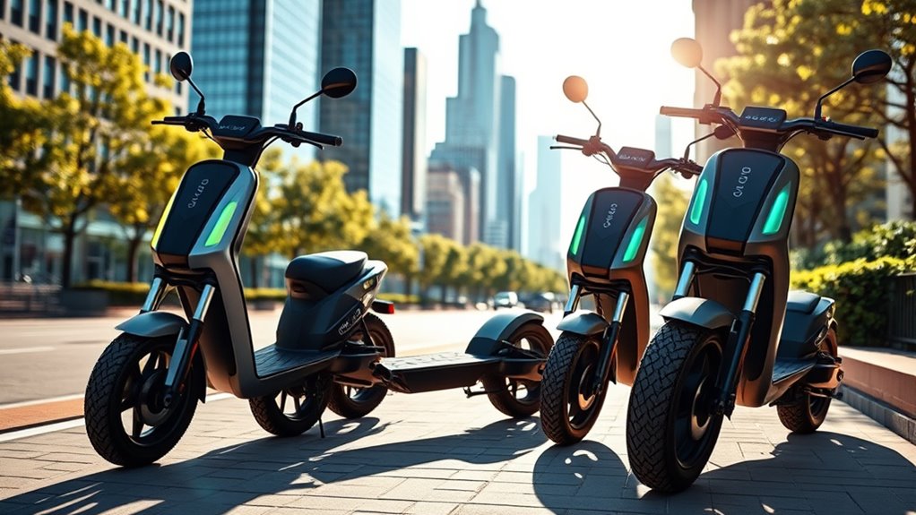 key factors for electric scooters