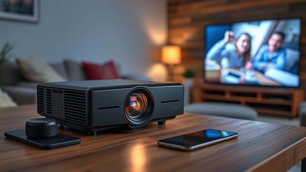 key portable projector features