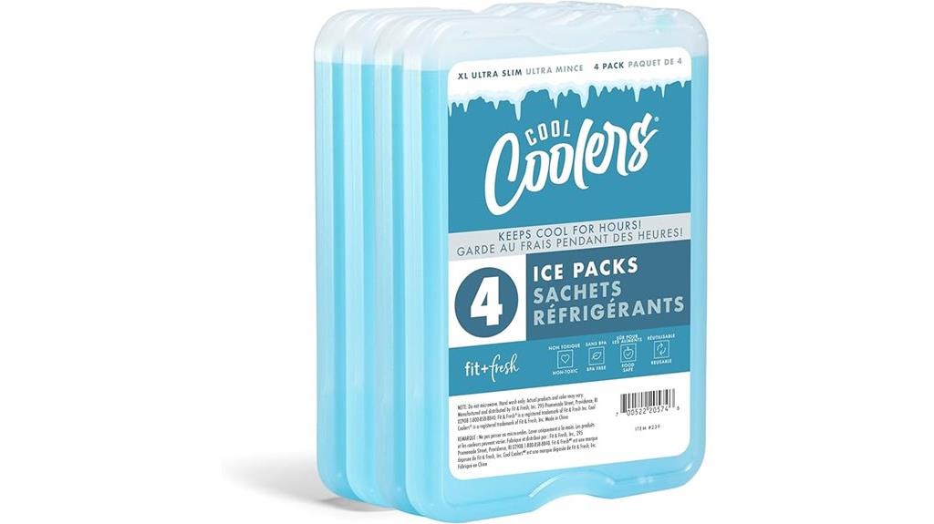large blue ice packs