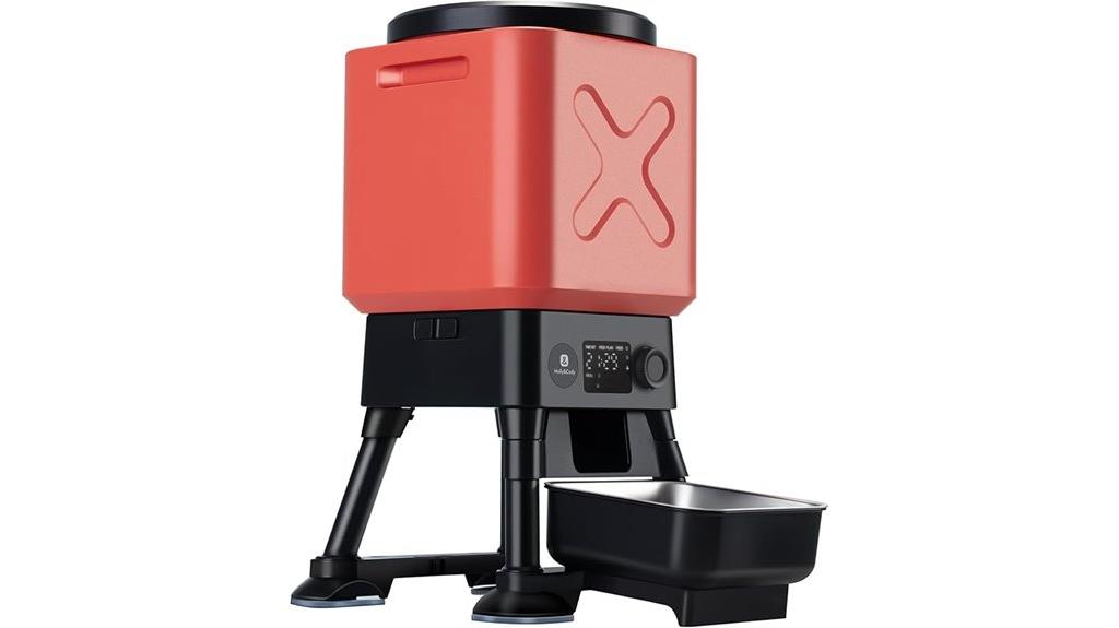 large capacity dog feeder