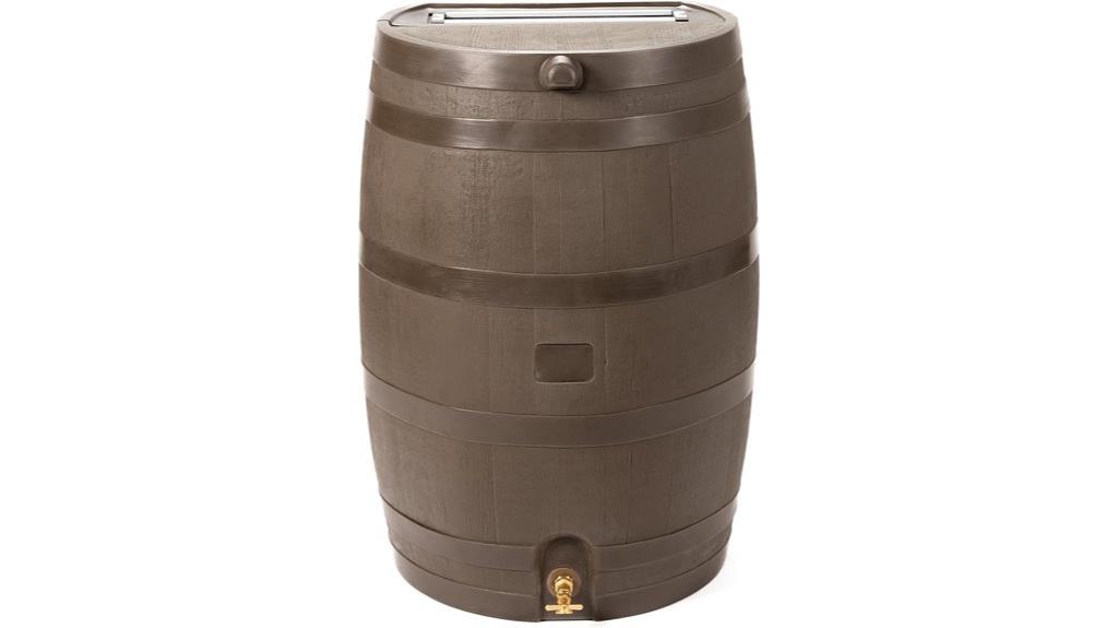 large capacity rain barrel