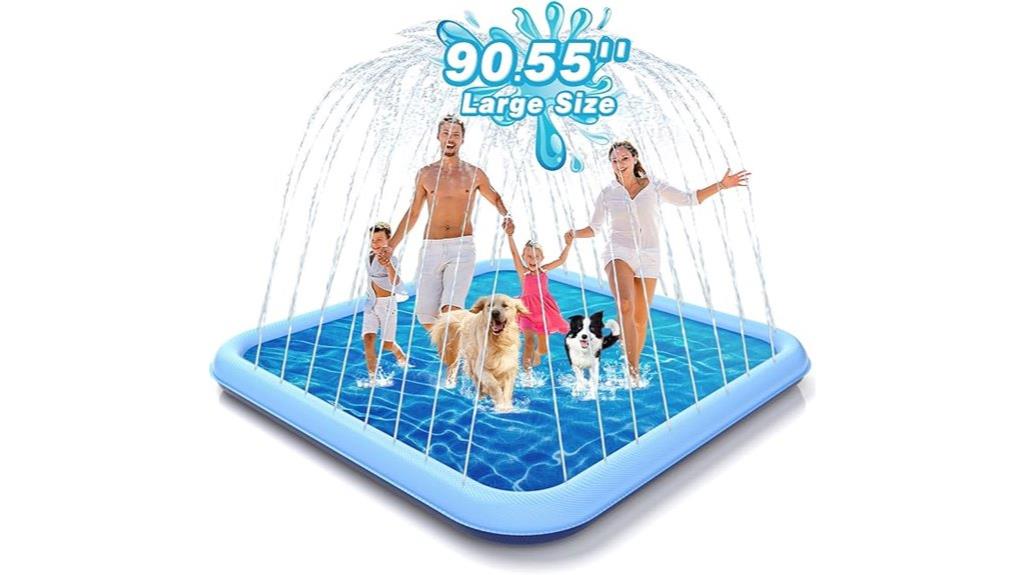 large kids and pets water mat