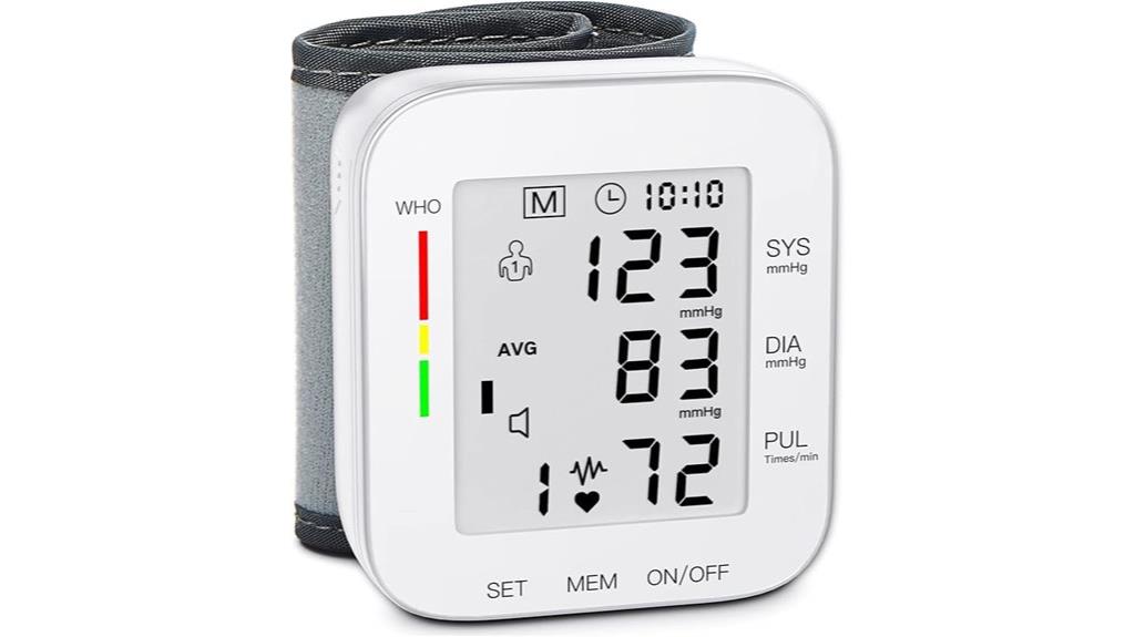 large lcd cuff monitor