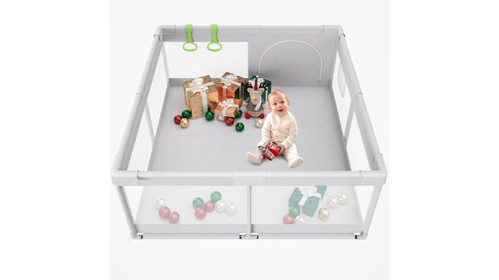 large toddler play fence