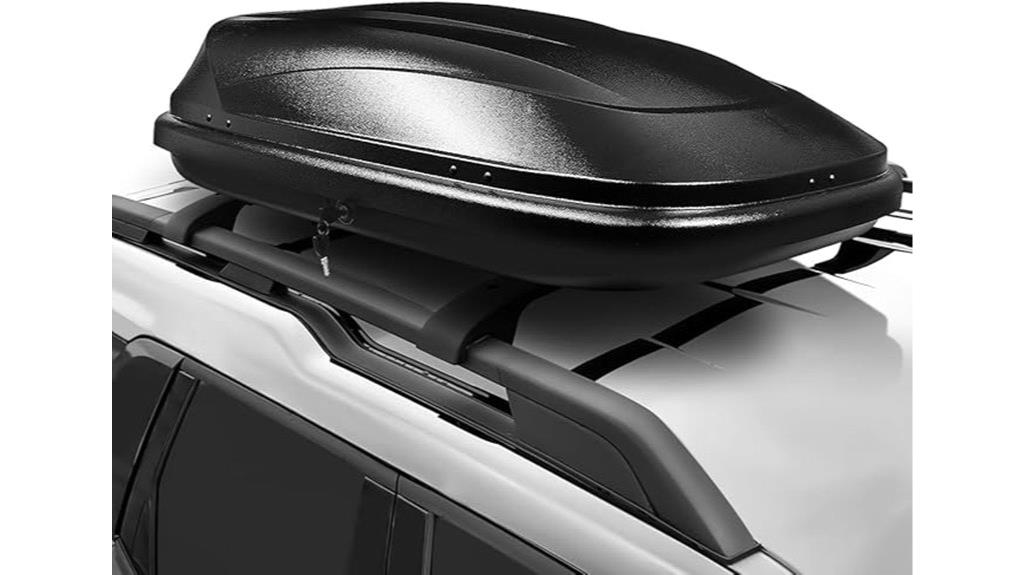 lockable abs rooftop cargo