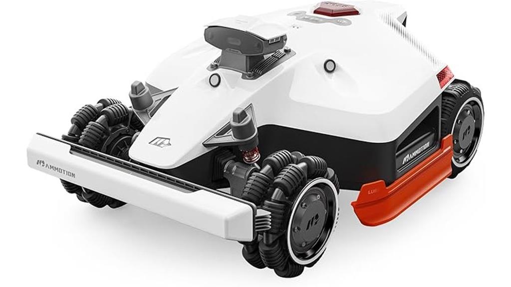 luba 2 awd robot mower