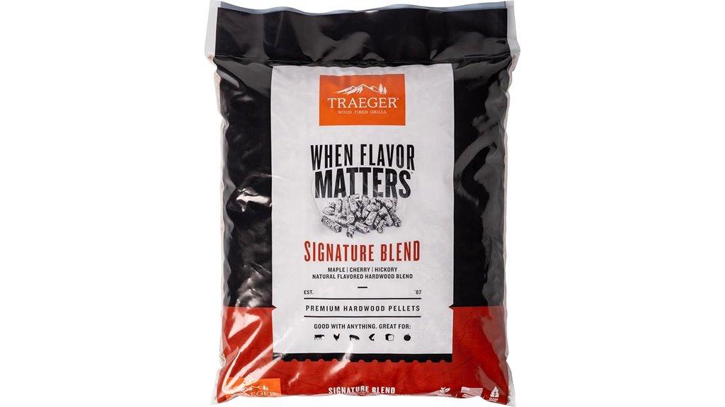natural wood pellet blend