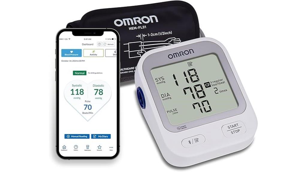 omron bluetooth blood pressure monitor