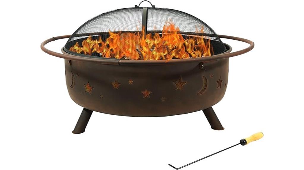 outdoor 42 inch fire pit