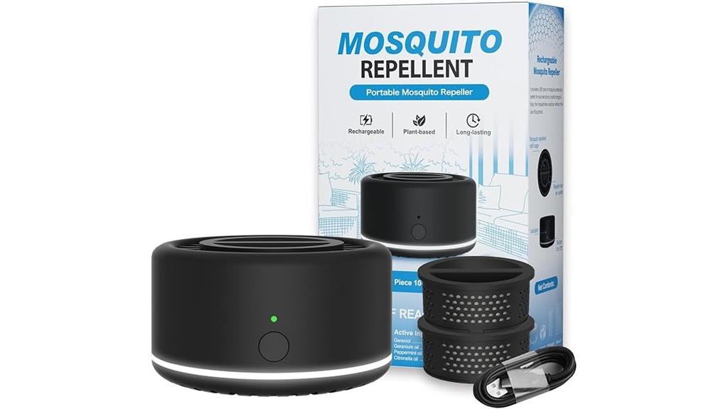 outdoor mosquito repeller with refills