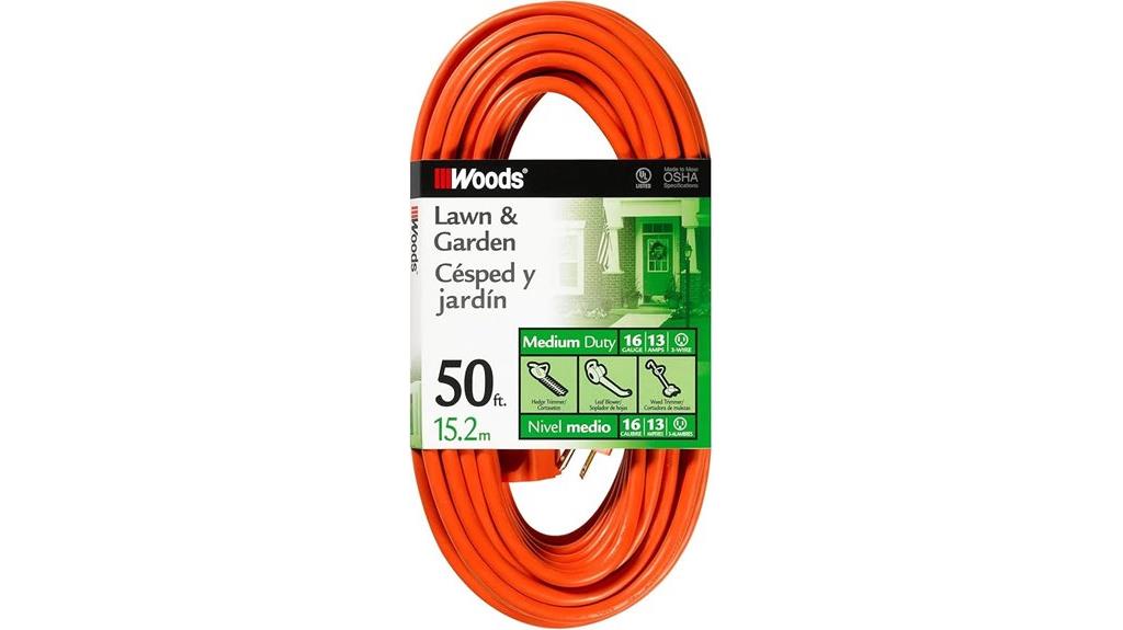 outdoor waterproof extension cord