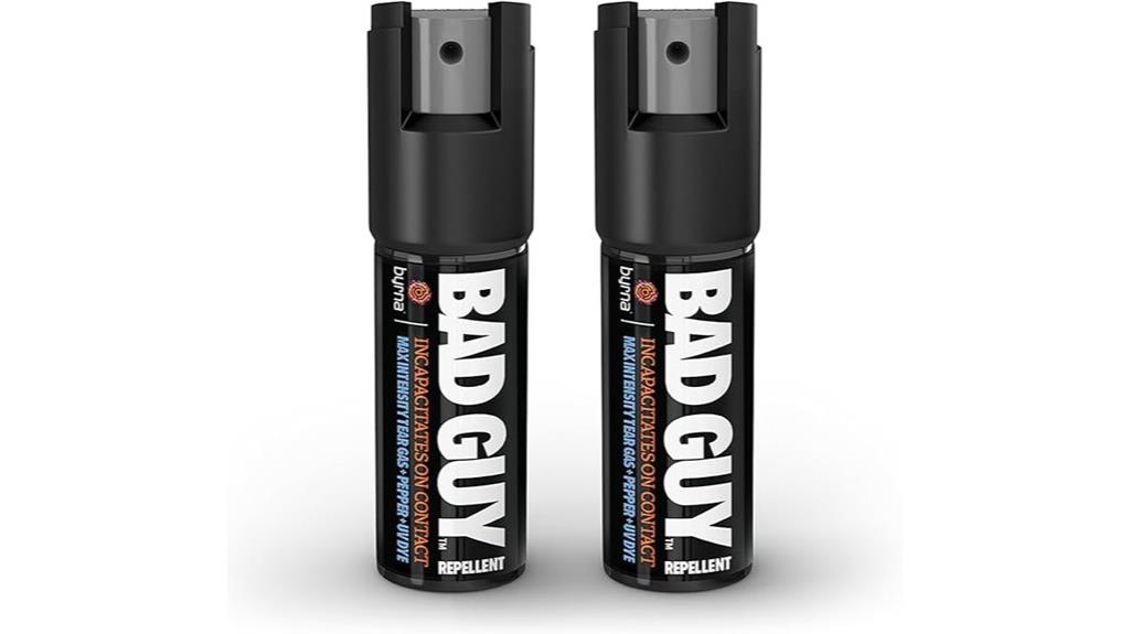 pepper spray with tear gas