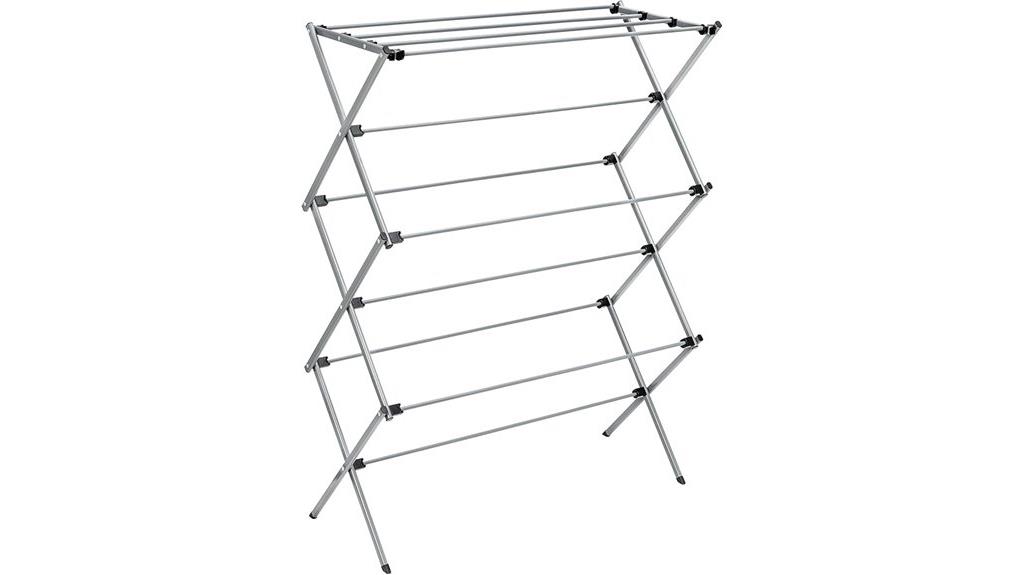 portable collapsible laundry rack