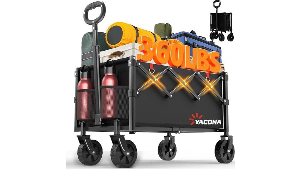 portable foldable shopping cart