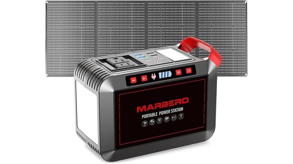 portable solar power system