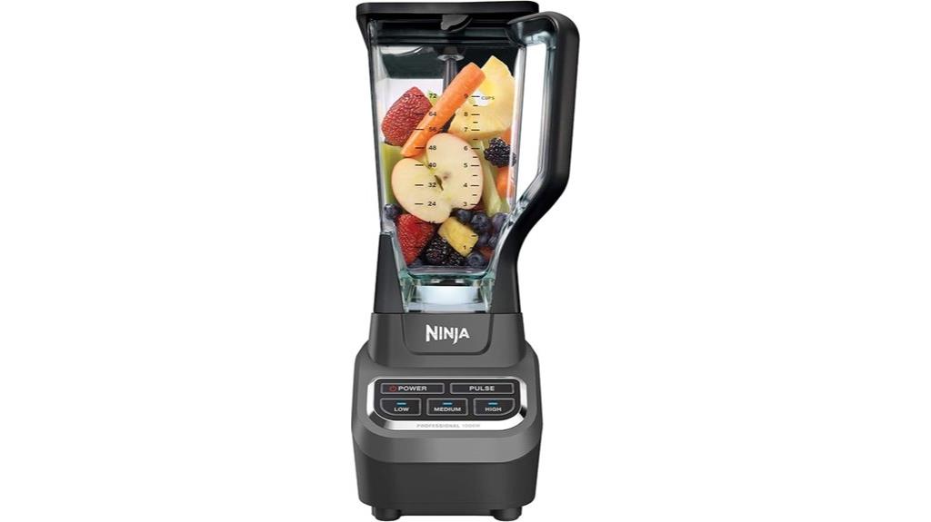 powerful 1000w crushing blender