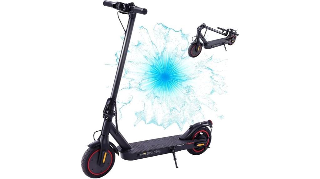 powerful foldable commuter scooter
