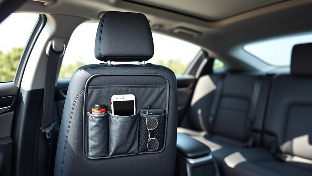 practical secure car organizer