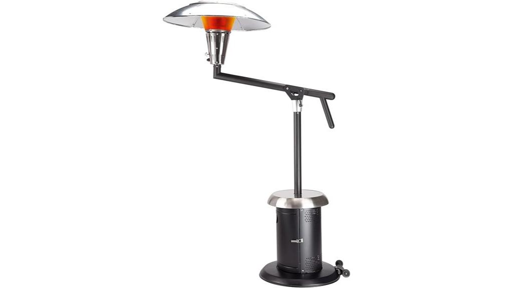 propane patio heater swivel