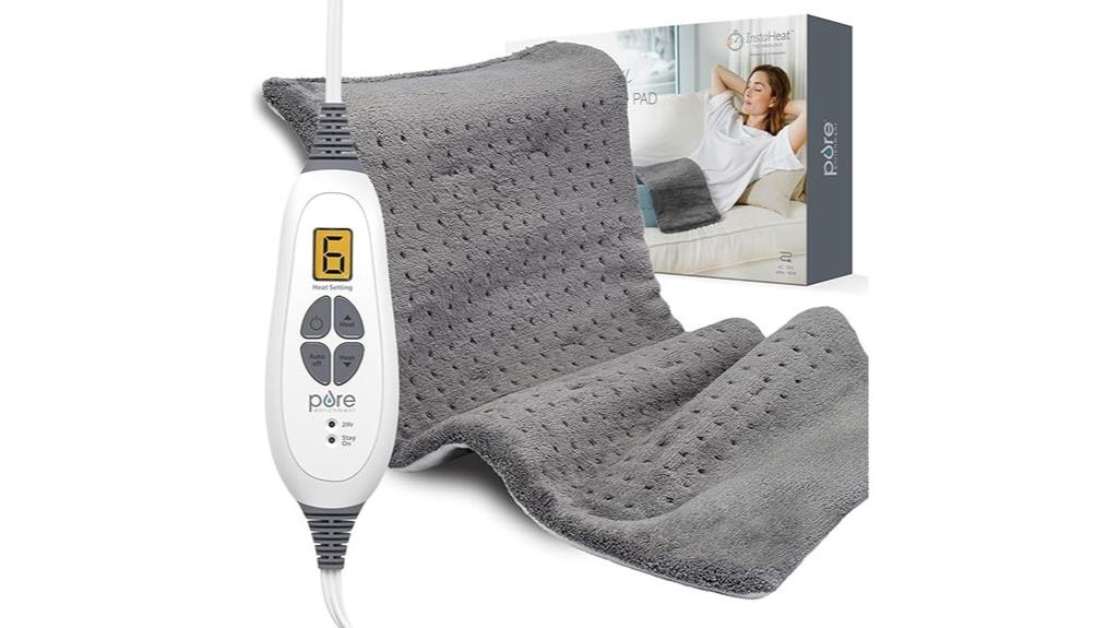 pure relief xl heating pad