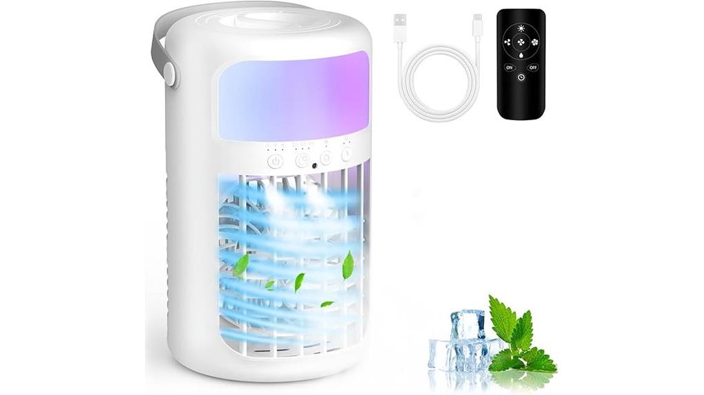 quiet 4 in 1 portable ac