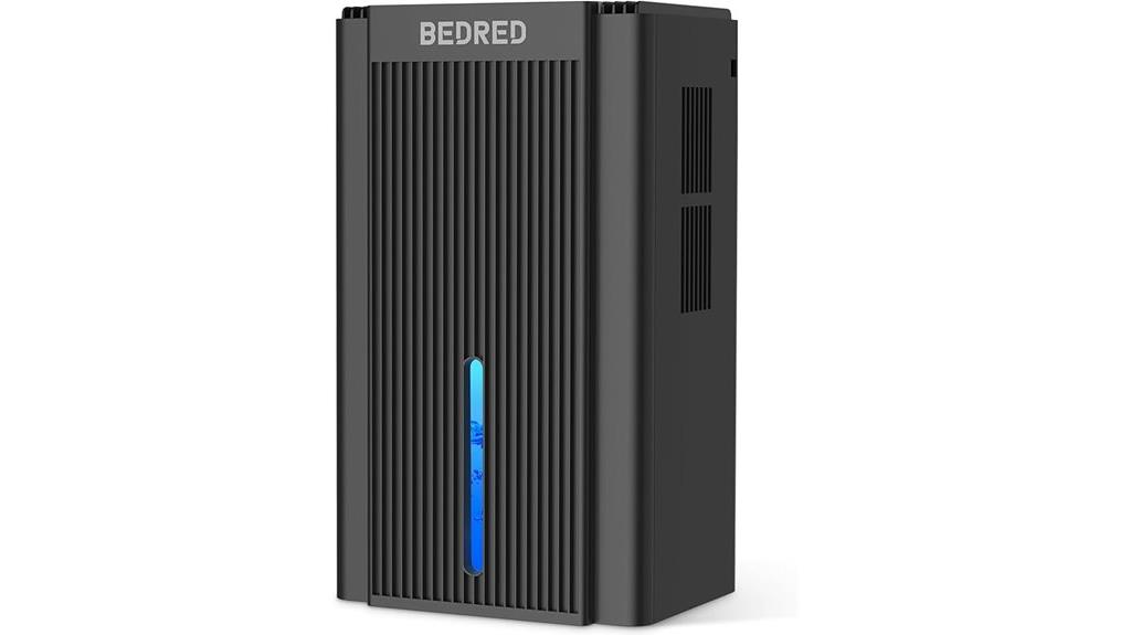 quiet 95oz dehumidifier