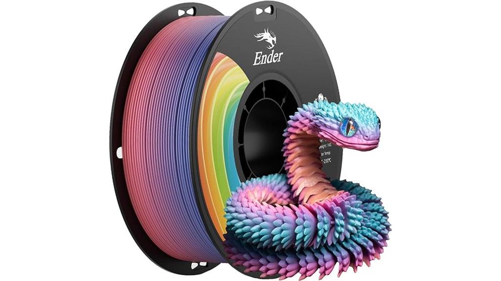rainbow pla 1kg spool