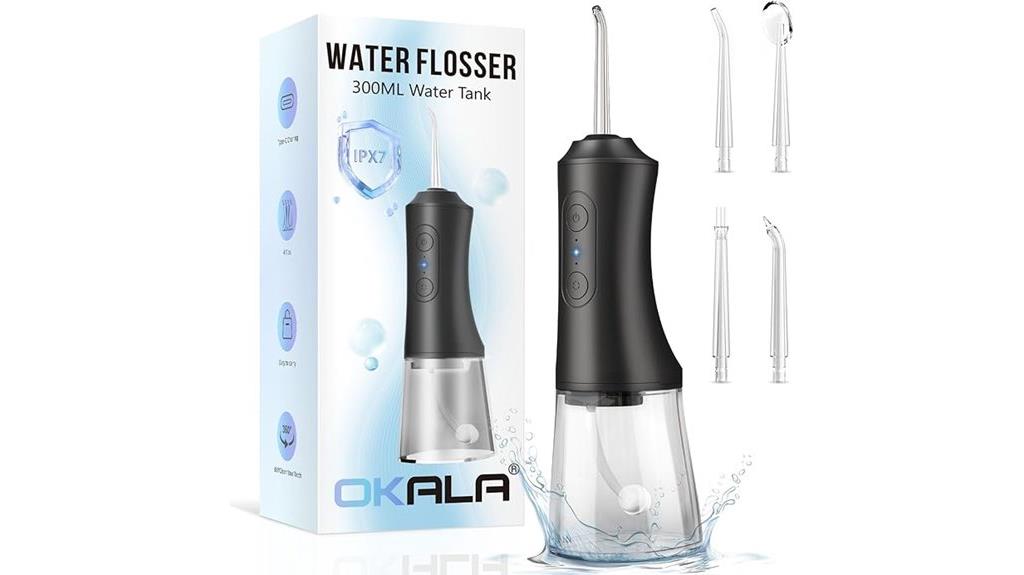 rechargeable cordless water flosser