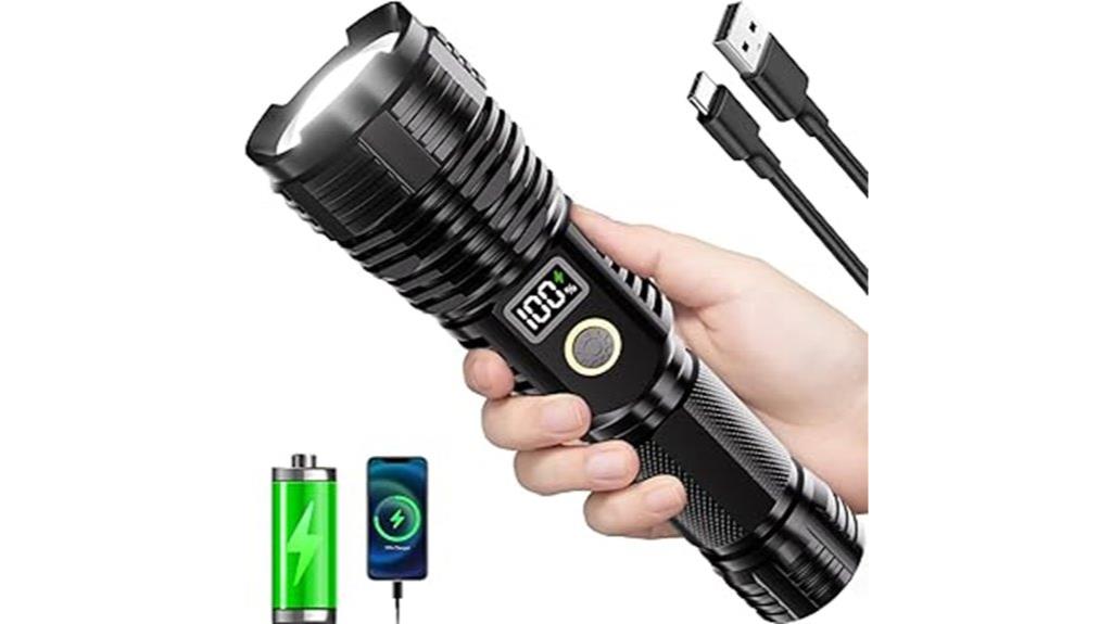 rechargeable led flashlight