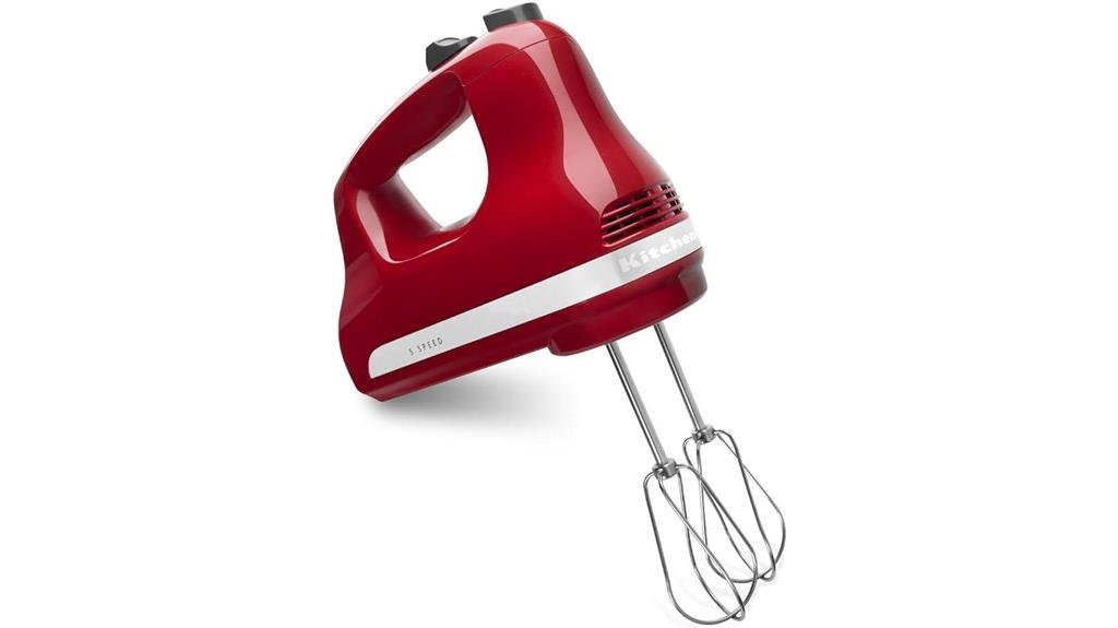 red hand mixer model