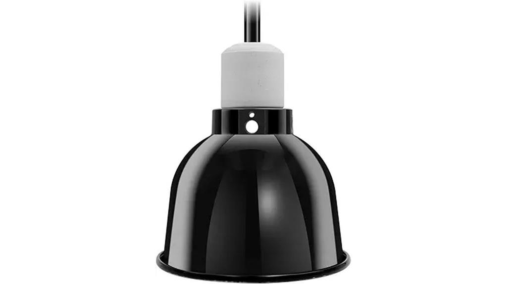 reptile heat lamp dome