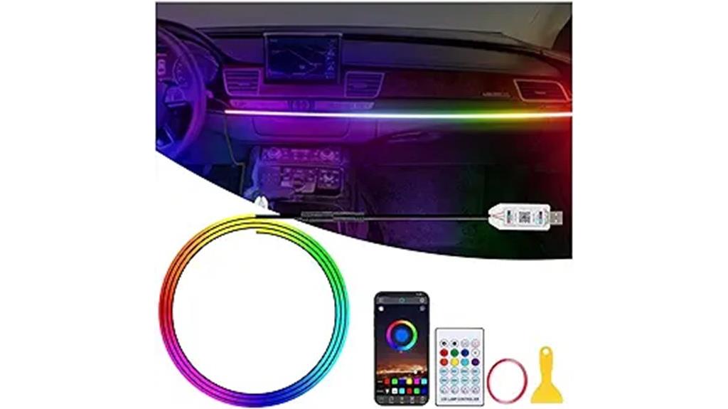 rgb usb car led strip